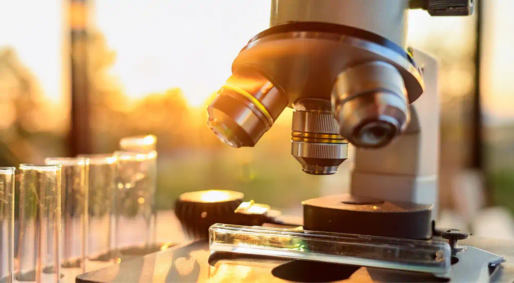testing at laboratory