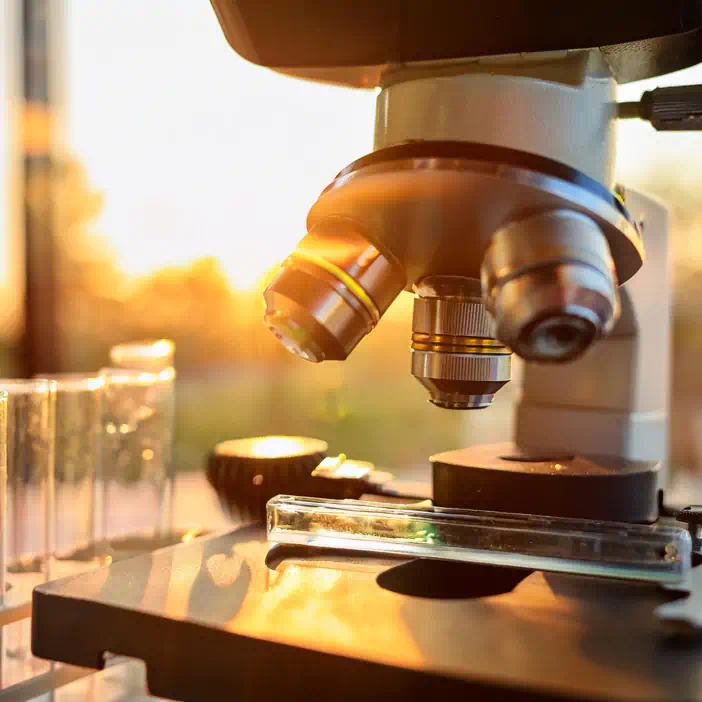testing at laboratory